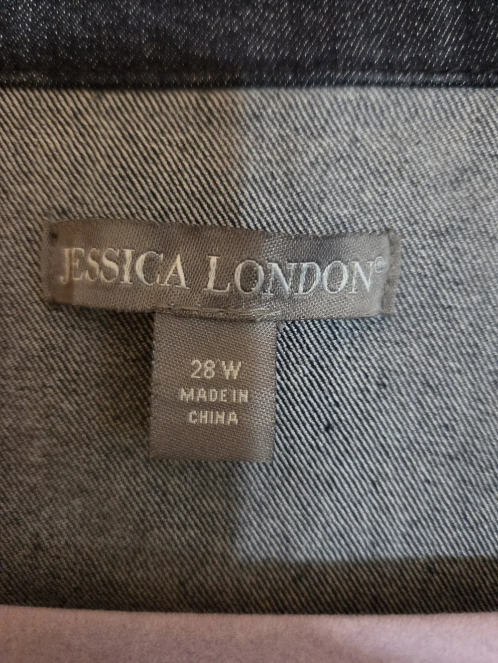 Jessica London blue denim